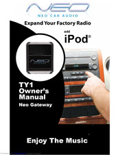 Neo Car Audio TY1 Owner's Manual