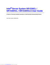 Intel SR1530HCLS - Server System - 0 MB RAM User Manual