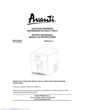 Avanti WIMD332PC-IS Instruction Manual