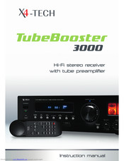 X4-Tech TubeBooster 3000 Instruction Manual