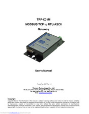 Trycom Technology TRP-C31M User Manual