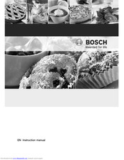 Bosch Oven Instruction Manual