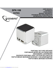 Gembird SPK-108 Series User Manual