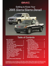 GMC 2005 Sierra Denali Manual