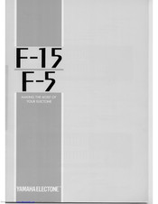 Yamaha Electone F-5 User Manual