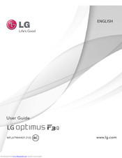 LG Optimus F3Q User Manual