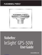 Nobeltec InSight GPS-50W User Manual