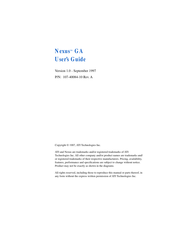 ATI Technologies Nexus GA User Manual