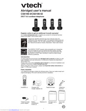 Vtech CS6199-4 User Manual