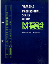 Yamaha M1532 Operating Manual