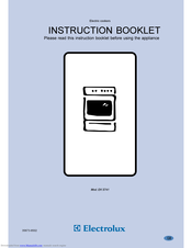 Electrolux EK 5741 Instruction Booklet
