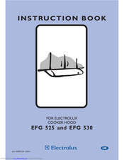 Electrolux EFG 525 Instruction Book