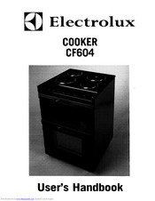 Electrolux CF604 User Handbook Manual