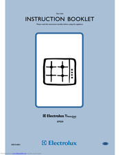 Electrolux Premier EPGH
 Instruction Booklet