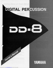 Yamaha DD-8 Owner's Manual