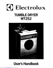 Electrolux WT252 User Handbook Manual