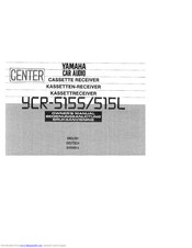 Yamaha YCR-515L Owner's Manual