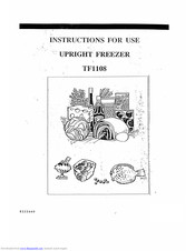 Electrolux TF1108 Instructions For Use Manual