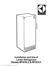 Electrolux C Installation And Use Manual