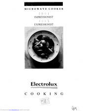 Electrolux 4065 Expressionist Instruction Book