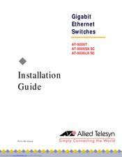 Allied Telesis AT-9006T Installation Manual
