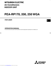 Mitsubishi Electric Pea-Rp400 Ga Manuals | Manualslib