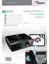 Optoma EX605ST Brochure & Specs
