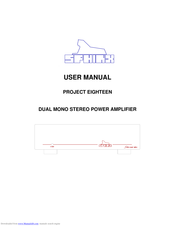 SPHINX PROJECT EIGHTEEN User Manual
