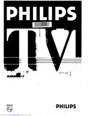 Philips matchline III 32PW962A User Handbook Manual
