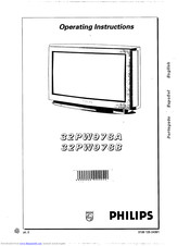 Philips 32PW978B Operating Instructions Manual