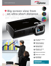 Optoma Optoma EX525ST Brochure & Specs