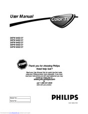 Philips 34PW 8502/37 User Manual