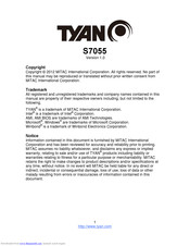 TYAN S7055 User Manual