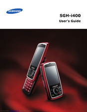 Samsung SGH-i400 User Manual