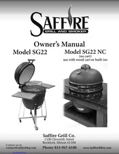 Saffire Grill Co. SG22 NC Owner's Manual