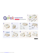 Samsung Inkjet SF-430 Quick Install Manual
