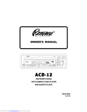 Rampage ACD-12 Owner's Manual