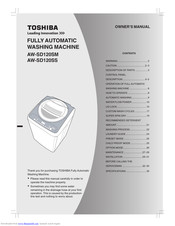Toshiba AW-SD120SM Owner's Manual