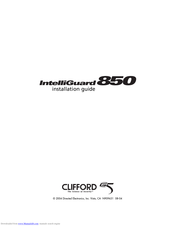 Clifford Intelliguard 850 Installation Manual