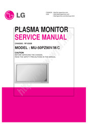 LG MU-50PZ90C Service Manual