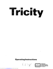 Tricity Bendix 2738 Operating Instructions Manual