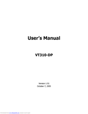 VIA Technologies VT310-DP User Manual