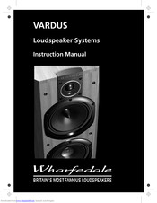 Wharfedale Pro Vardus Instruction Manual