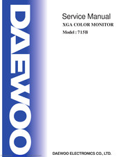 Daewoo 715B Service Manual