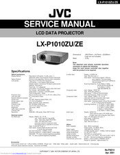 JVC LX-P1010ZE Service Manual
