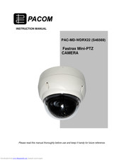 Pacom PAC-MD-WDRX22 Instruction Manual