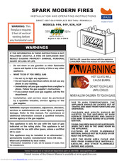 Spark 92P Installation And Operating Instructions Manual