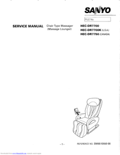 SANYO HEC-DR7700 Service Manual