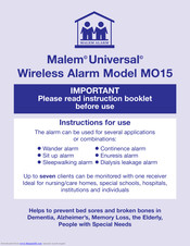 Malem Universal MO15 Instruction Booklet