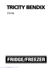 TRICITY BENDIX FD104 Instruction Booklet